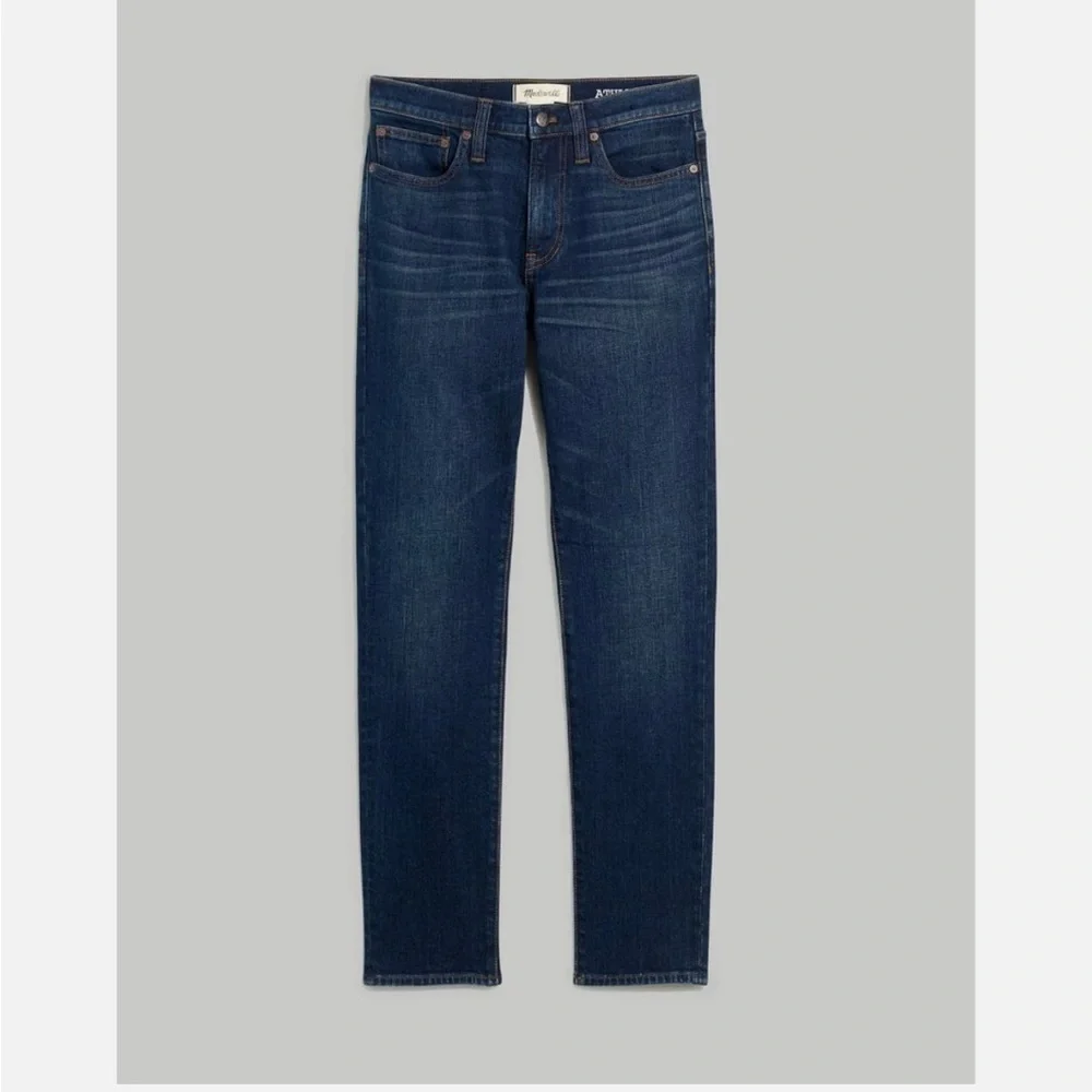 Madewell Men's Authentic Flex Denim Slim Fit Blue Jeans Size 28X30 MSRP $138